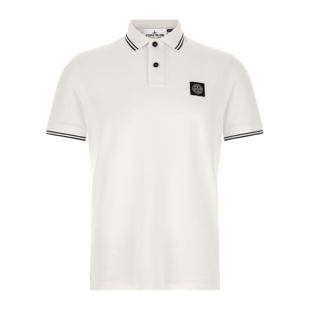 Stone Island Bicolor Cotton Polo Men's Shirt